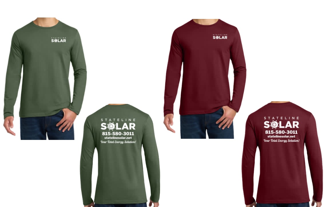 STATELINE SOLAR GILDAN SOFT STYLE LONG SLEEVE T