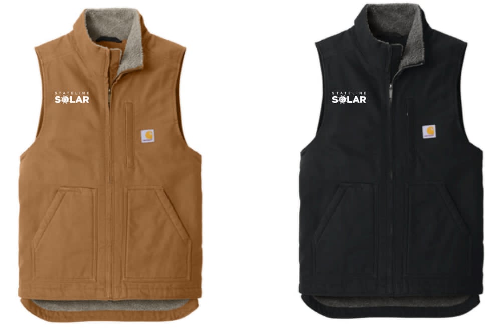 STATELINE SOLAR Carhartt® Sherpa-Lined Mock Neck Vest