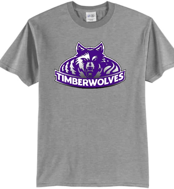 Timberwolves T Shirt (Adult-Youth-Tall)