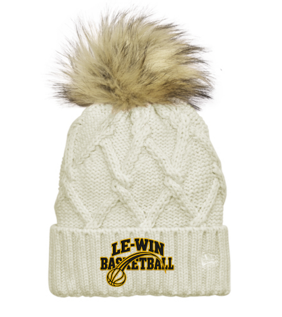 New Era® Faux Fur Pom Beanie