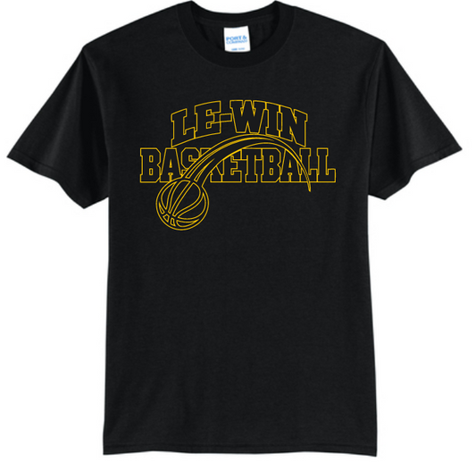 LW GIRLS BASKETBALL SHORT SLEEVE T SHIRT (ADULT-YOUTH-TALL)