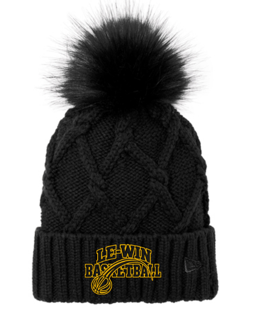 New Era® Faux Fur Pom Beanie