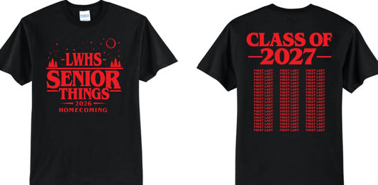 SENIOR HOMECOMING SHIRT