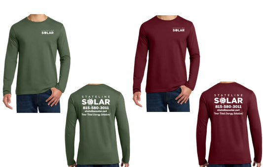 STATELINE SOLAR GILDAN SOFT STYLE LONG SLEEVE T