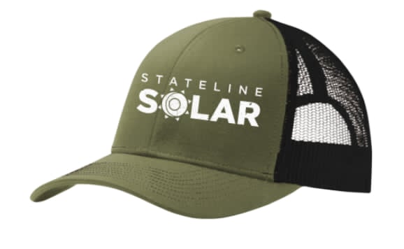 STATELINE SOLAR Port Authority® Snapback Trucker Cap